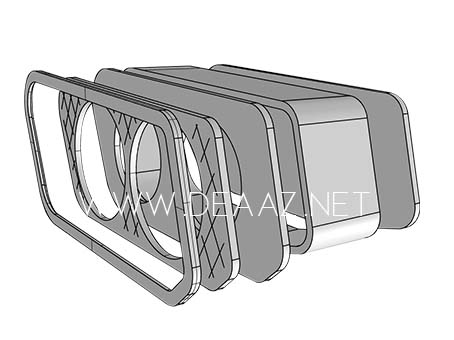 Box Dodge Charger RT - cod 1027