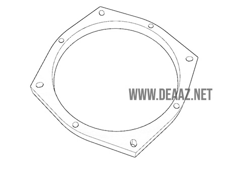 Adaptador Falante Dianteiro e Traseiro - Mitsubishi TR4 2009 acima