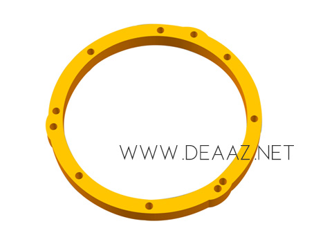 Baffle 208 - 6 polegadas - cod 309