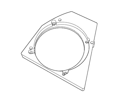Baffle Gol G7 traseiro- cod 393