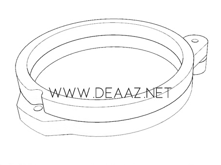 Adaptador Falante Mercedes CLA dianteiro - cod 621 