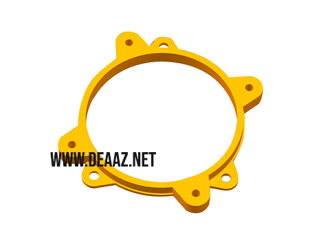 Adaptador falante 3 vias 4 polegadas (impresso)