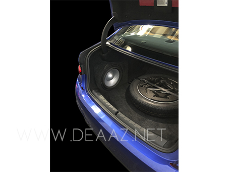 Box de fibra para subwoofer BMW Serie 3 2019 acima