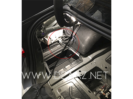 Box de fibra para subwoofer BMW Serie 3 2019 acima