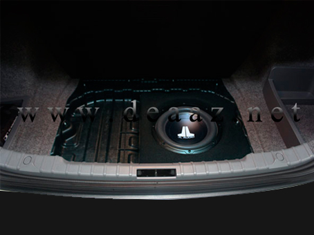 Box BMW Serie 3 2008 até 2011 (exceto dois escapes) - lateral