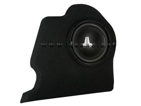 Box de fibra para sub Citroen C3 até 2012 - lateral