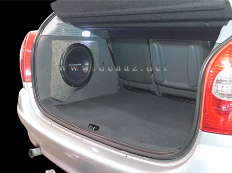 Box de fibra para sub Citroen Picasso até 2008 cod 07002