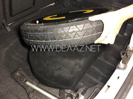 Box Golf GTI dentro do estepe - cod 01034