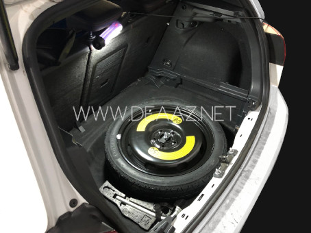 Box Golf GTI dentro do estepe - cod 01034