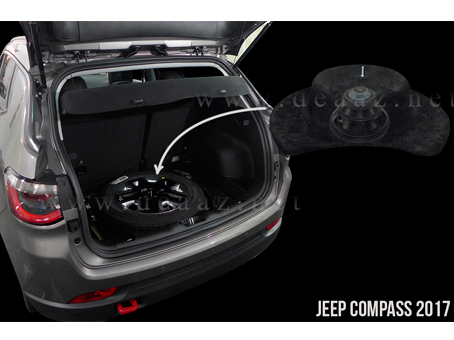 Box Jeep Compass aro 16 dentro do estepe - cod 26002