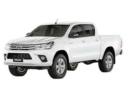 Hilux 4 portas caminhonete 2015/2016 acima console