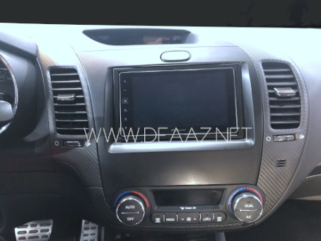 Moldura Kia Cerato 2014/2015 acima - instalada
