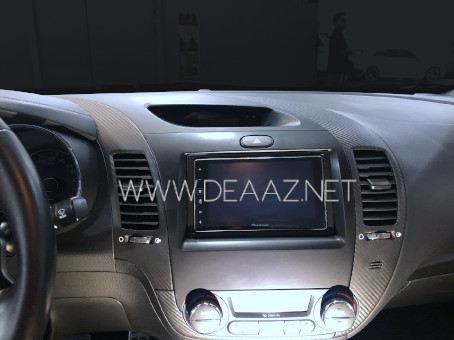 Moldura Kia Cerato 2014/2015 acima - instalada