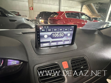 Moldura Renault Fluence 9 polegadas